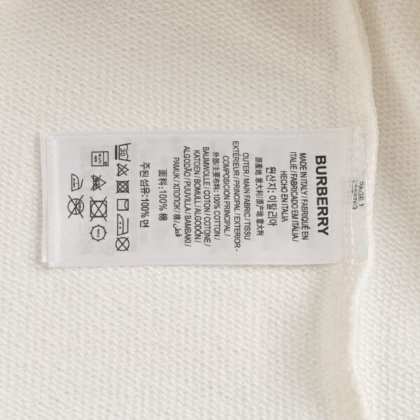 Burberry 23Fw Embroidered Teddy Bear Sweatshirt