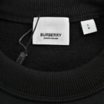 Burberry 23Fw Embroidered Teddy Bear Sweatshirt