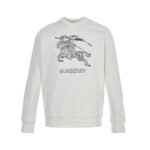 Burberry 23Fw Warhorse embroidered sweatshirt