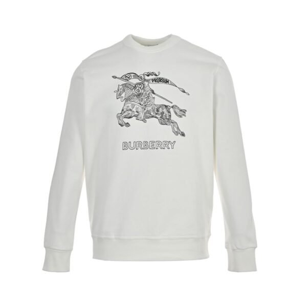 Burberry 23Fw Warhorse embroidered sweatshirt