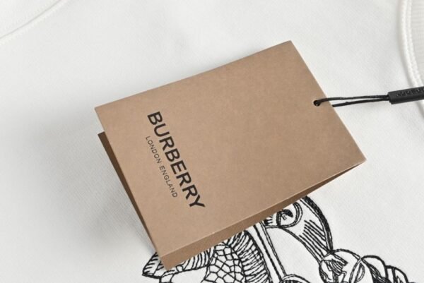 Burberry 23Fw Warhorse embroidered sweatshirt