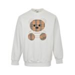 Burberry 23Fw Embroidered bear sweatshirt