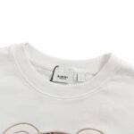 Burberry 23Fw Embroidered bear sweatshirt