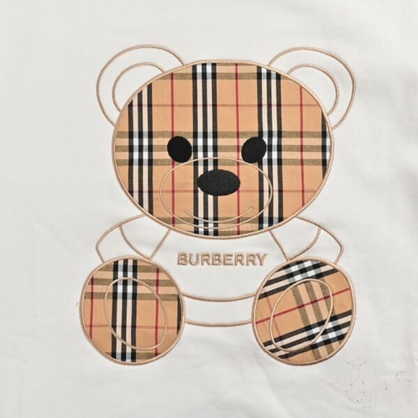 Burberry 23Fw Embroidered bear sweatshirt
