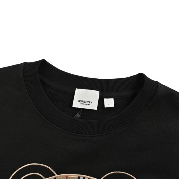 Burberry 23Fw Embroidered bear sweatshirt