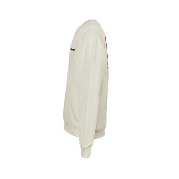 Burberry 23Fw Valentine's Day flocked heart sweatshirt