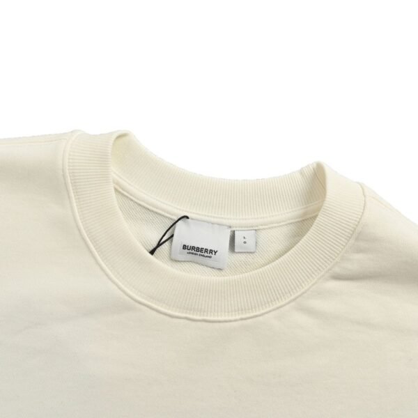 Burberry 23Fw Valentine's Day flocked heart sweatshirt