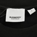 Burberry 23Fw Valentine's Day flocked heart sweatshirt