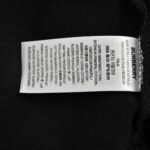 Burberry 23Fw Valentine's Day flocked heart sweatshirt