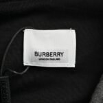 Burberry 23Fw Check Lined Zip-Up Hoodie Jacket