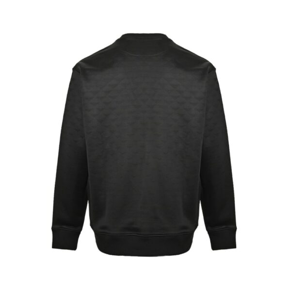 Prada 24Fw Dark Jacquard Triangle Logo Sweatshirt