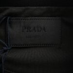 Prada 24Fw Dark Jacquard Triangle Logo Sweatshirt