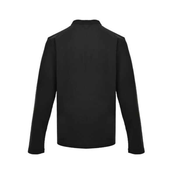 Prada 24Fw Triangle logo long-sleeved polo shirt