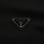 Prada 24Fw Triangle logo long-sleeved polo shirt
