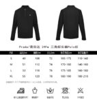 Prada 24Fw Triangle logo long-sleeved polo shirt