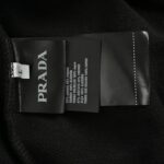 Prada 24Fw Triangle logo hoodie