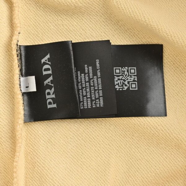 Prada 24Fw Triangle logo hoodie