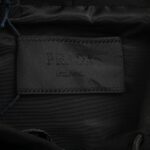 Prada 24Fw Collar Triangle Nylon Pocket Hoodie