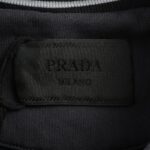 Prada 24Fw Distressed Print Washed Gradient Sweatshirt