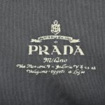 Prada 24Fw Distressed Print Washed Gradient Sweatshirt