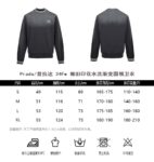Prada 24Fw Distressed Print Washed Gradient Sweatshirt
