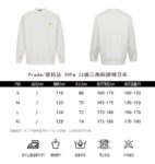 Prada 24Fw Pocket Triangle Logo Sweatshirt