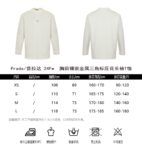 Prada 24Fw Embossed Metal Triangle Logo T-shirt