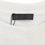 Prada 24Fw ink splash triangle logo sweatshirt