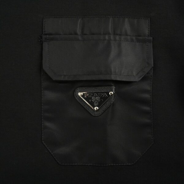 Prada 24Fw Pocket Triangle Logo Sweatshirt