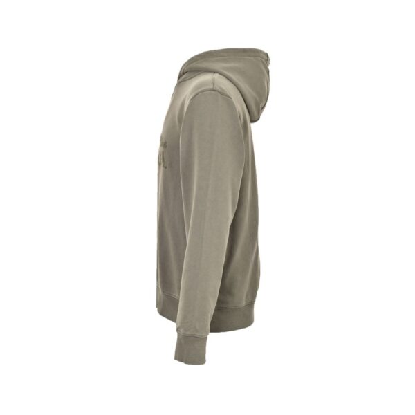 Prada 24Fw Embroidered logo washed hoodie