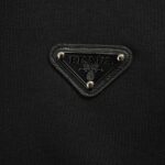 Prada 24Fw Triangle logo hoodie