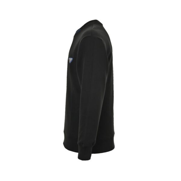 Prada 23Fw Round neck sweatshirt with triangle logo