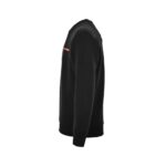 Prada 23Fw Red Stripe Air Layer Sweatshirt