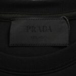 Prada 23Fw Red Stripe Air Layer Sweatshirt