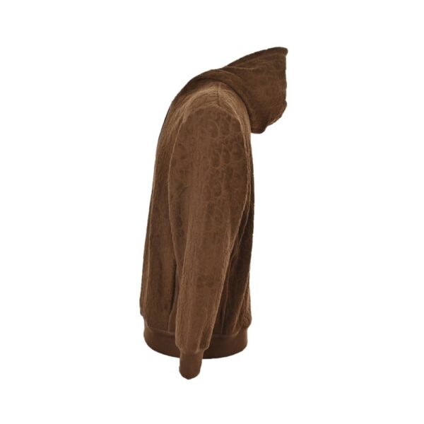 Dior 24Fw All-over printed towel embroidery hooded sweatshirt
