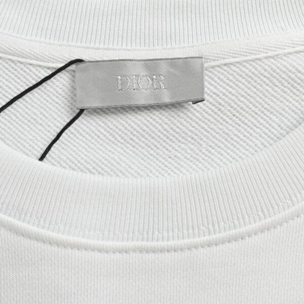 Dior 24Fw Ink splash letter print sweatshirt