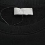 Dior 24Fw Ink splash letter print sweatshirt