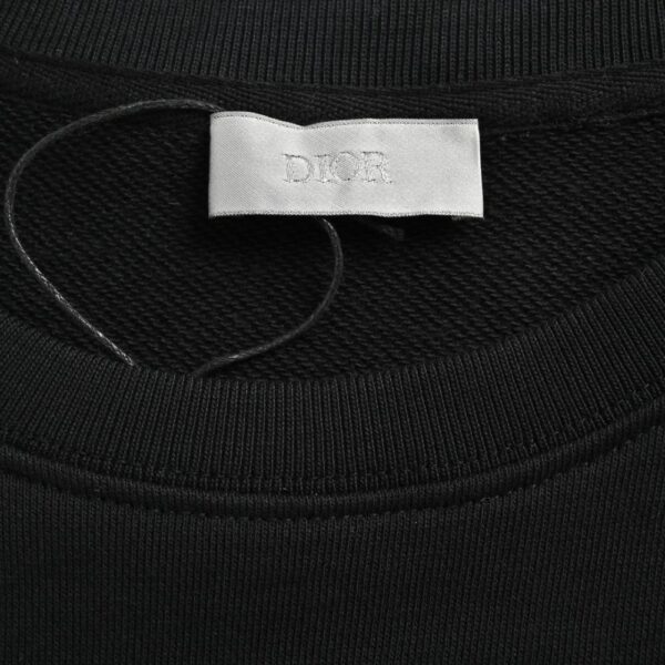 Dior 24Fw Ink splash letter print sweatshirt