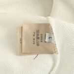 Dior 24Fw Graffiti ink letter print short sweatshirt