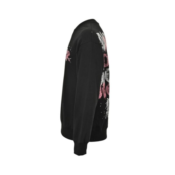 Dior 24Fw Graffiti ink letter print short sweatshirt
