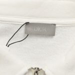 Dior 24Fw Embroidered half-zip lapel sweatshirt