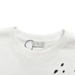 Dior 24Fw Painted ink letter print sweatshirt