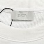 Dior 24Fw Painted ink letter print sweatshirt