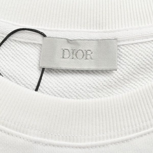 Dior 24Fw Painted ink letter print sweatshirt