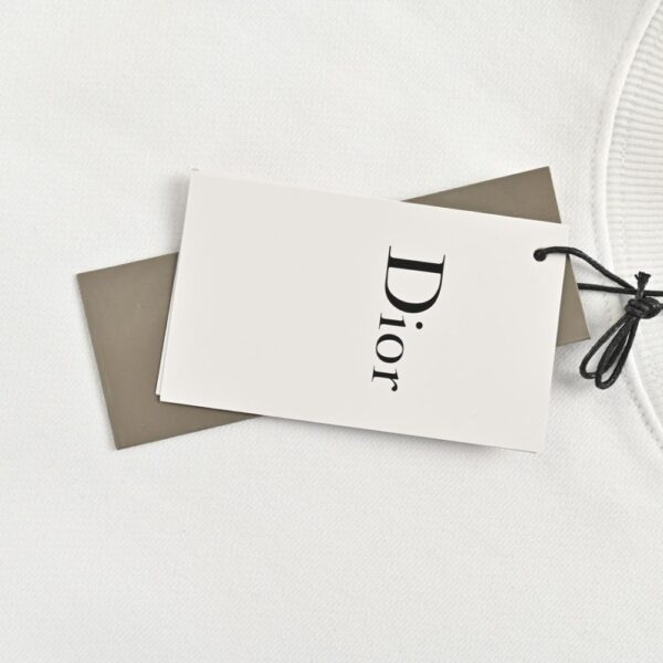 Dior 24Fw Painted ink letter print sweatshirt