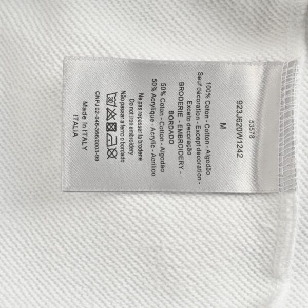 Dior 24Fw Painted ink letter print sweatshirt