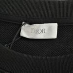 Dior 24Fw Painted ink letter print sweatshirt