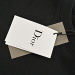 Dior 24Fw Painted ink letter print sweatshirt