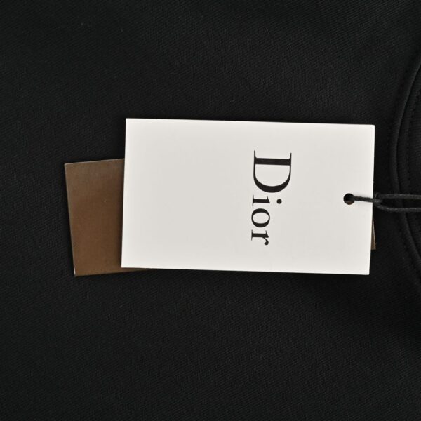 Dior 24Fw Flower and letter embroidered hoodie