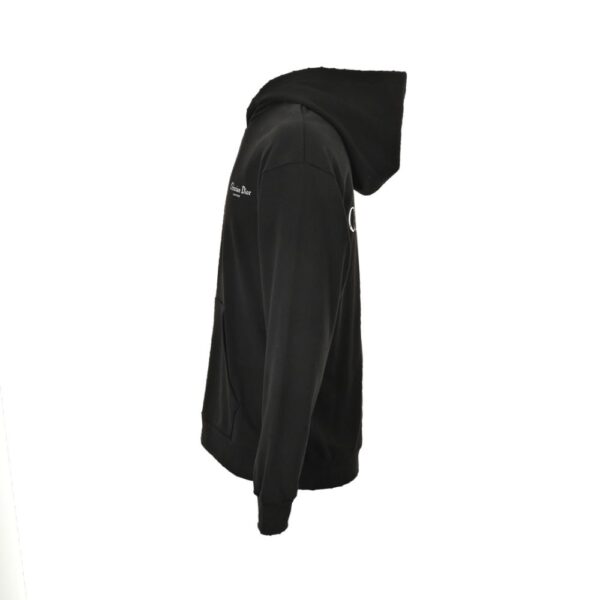 Dior 24Fw Distressed letter print hoodie